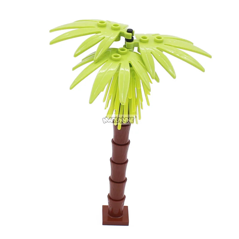 4PCS Coconut Plant Building Blocks