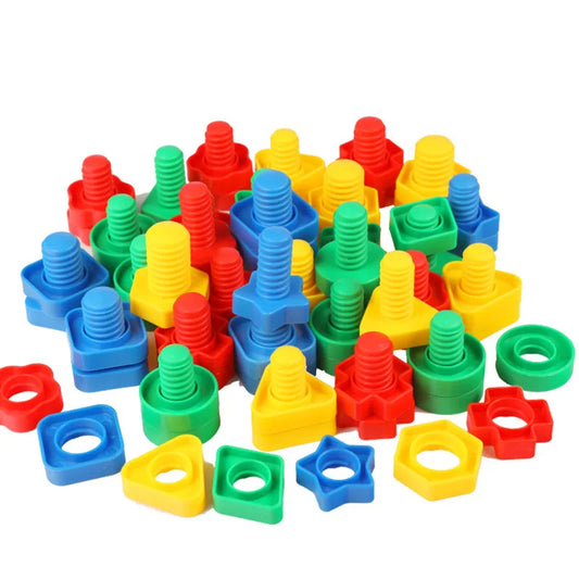 5 Set Screw Building Blocks  Toys